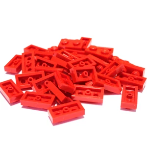 LEGO® 3023 302321 Bauplatte 1 x 2 - rot 20 Stück NEUWARE - Bild 1 von 1