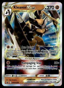 Kleavor VSTAR - Promo Holo SWSH: Sword & Shield Promo Cards SWSH249 NM Pokémon T - Picture 1 of 2