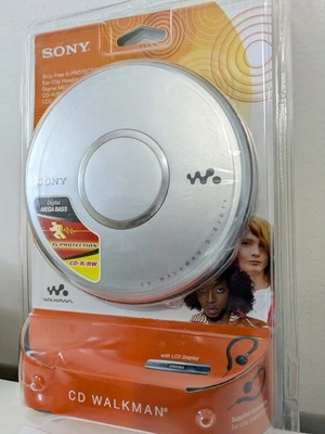 Sony Walkman CD Player Portable D-EJ011 NEW Great for Books 2007 SEALED NOS - Image 1 of 4