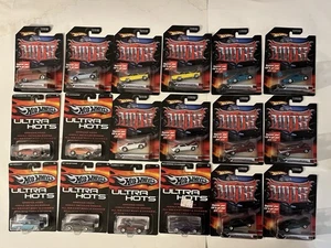 🔥HOT WHEELS ULTRA HOTS -NEW 18 Car Lot Mattel MOC NIB - Picture 1 of 13