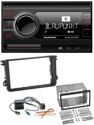 Blaupunkt MP3 Bluetooth DAB 2DIN SD USB Autoradio für Skoda Praktik Superb Yeti - Bild 1 von 4