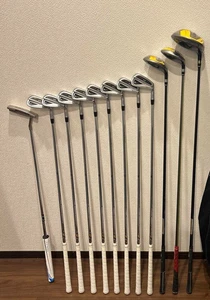 NIKE Club Set 1W 3W 5W 3-9i Pw PT 12pc RH Graphite & Steel Regular Men - Picture 1 of 14