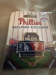 2025 Phillies vs. L.A. Dodgers NLDS Playoff Series-Match-Up Commemorative Pin  - Picture 1 of 1