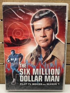 The Six Million Dollar Man Pilot TV Movies & Season 1 DVD Steve Austin Superspy - Picture 1 of 2