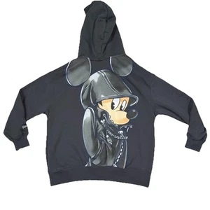 Disney Zara Mickey Kingdom Hearts Hoodie Youth 9-10 Kapuzenpullover Grafik vorne/hinten - Bild 1 von 5