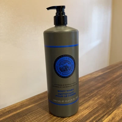 Crabtree & Evelyn Indian Sandalwood & Cypress Men's Liquid Body Wash 33.8 fl oz - Image 1 of 4