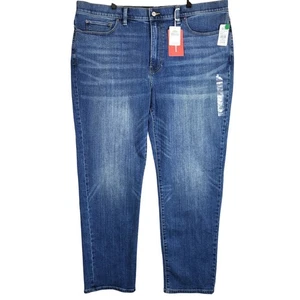 Lucky Brand Athletic Taper Mens 46x32 Blue Denim Jeans Coolmax Premium - Picture 1 of 11