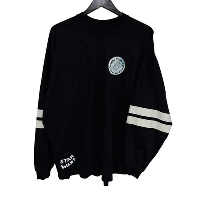 Camiseta Disney Star Wars Choose Your Path Mandalorian Spirit manga longa tamanho XXL - Imagem 1 de 4