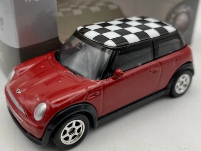 1:60 WELLY MINI COOPER red diecast model car metal miniature - Image 1 of 4