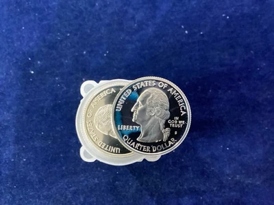 2002-S Tennessee Statehood Silver Quarter DCAM Proof Roll of 40 Coins - Image 1 of 4