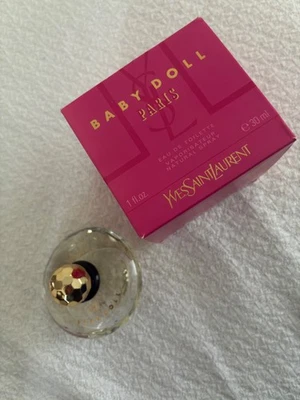 Yves Saint Laurent BABY DOLL туалетная вода 1 унц открытый недавно - Изображение 1 из 4