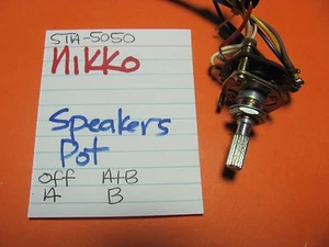 📈NIKKO STA-5050 ALTAVOCES RECEPTOR POT - Imagen 1 de 1