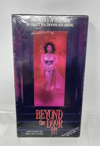 1989 Beyond The Door III 3 VHS PROMO NOT FOR RESALE Italian Cult Horror "SEALED" - Picture 1 of 8