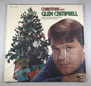 Christmas With Glen Campbell Hollywood Pops Orchestra Capitol SL-6699 LP Shrink  - Bild 1 von 8