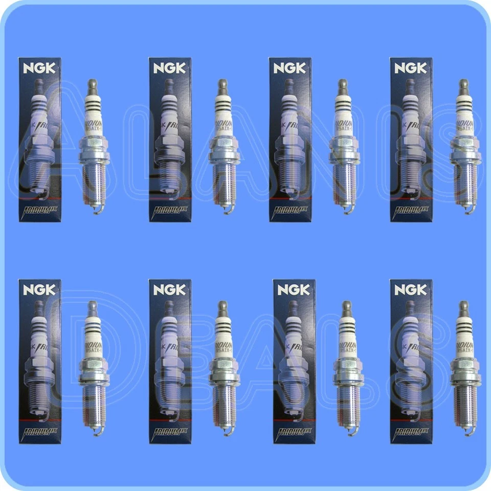 New NGK Iridium IX 4469 Set (8) Spark Plug Performance For Nissan 2000-2015 - Imagem 1 de 1