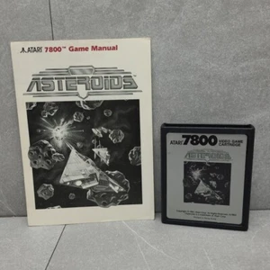 Asteroids Atari 7800 Cartridge And Manual Only - Picture 1 of 11