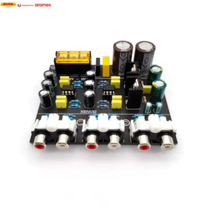 Linkwitz Riley 2 Way Electronic Active Crossover NE5532 Pre-Stage Filter Frequen - Picture 1 of 6