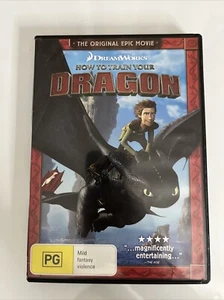 How to Train Your Dragon (DVD, 2010) Animated Film Region 4 - Picture 1 of 3