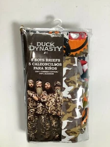 Boys Duck Dynasty Multicolor Briefs Size 6 5 pack NEW! - Picture 1 of 3