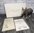 1992 Lenox Endangered Baby Animals Greater One-Horned Asian Rhino Calf with BOX 