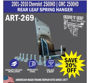 2500HD Chevrolet Silverado Rear Leaf Spring Hanger 01-10 - Picture 1 of 4