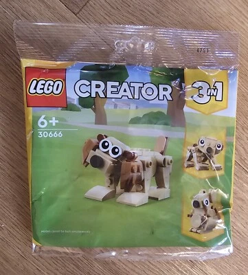 LEGO Creator : 3 In 1 Animals Polybag Dog (30666) New - Free P+P - Image 1 of 2