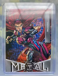 2021 Upper Deck Marvel Metal Universe Spider-Man #51 Grandiose Medusa - Picture 1 of 2