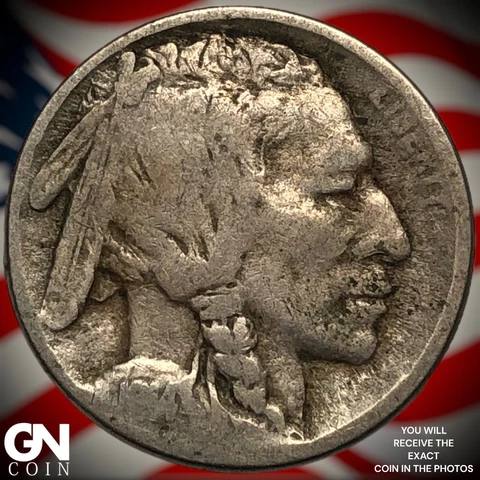 1914 D Buffalo Nickel  Q2357 Cover
