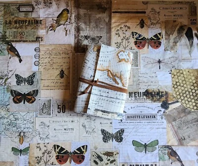 HANDMADE STEAMPUNK FAUX LEATHER Junk Journal Grimoire Diary Cosplay LARPing - Image 1 of 4