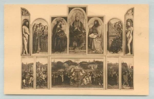 POSTCARD Gand Eglise St Bavon Jean Van Eyck. Painting - Picture 1 of 2