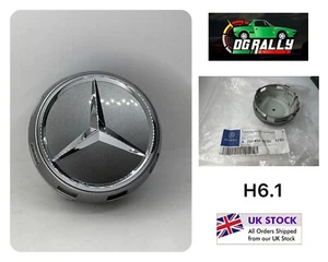 New Genuine MERCEDES BENZ CENTRE CAP Logo Wheel Hub For AMG A00040009009790 75mm - Picture 1 of 1