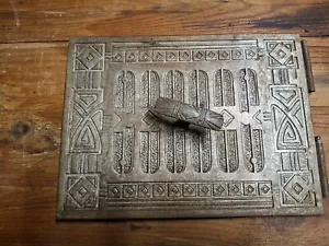 Ofenklappe Jugendstil Gusseisen - Bild 1 von 2