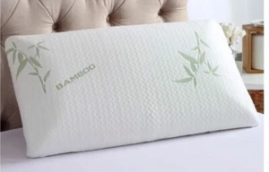 Luxury Aloe vera Bamboo Hollow fibre  Filling  Pillow, Neck Back  {1,2,4} - Picture 1 of 1