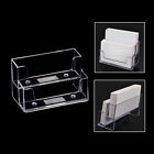 Double-Cell Display Stands Desktop Business Card Box Office Business Card Holder