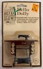 Hello Dolly Dollhouse Furniture Vintage Sewing Machine  Factory Sealed!