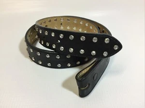Tony Lama Youth studded leather belt Size 26 - No Buckle - Picture 1 of 5