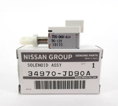Conjunto de solenoide de bloqueo de cambio genuino OEM Nissan 34970-JD90A 2008-2015 Rogue Foto 1 de 4