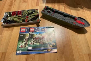LEGO Legends Of Chima 70006 Craggers Croc-Boot Zentrale Unvollständig - Bild 1 von 7