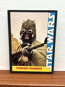 1977 Wonder Bread Star Wars card TUSKEN RAIDERS no. 11 NM - Picture 1 of 2