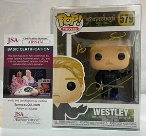Cary Elwes firmato Westley 579 & Robin Wright firmato Buttercup 578 Funkos JSA COA - Foto 1 di 12