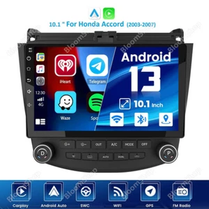 For HONDA ACCORD 7 2003-2007 GPS Car Android 13 WiFi Stereo Carplay Radio 2+32GB - Picture 1 of 15