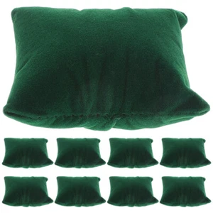 10 PCS Bracelet Présentoir Montre Oreiller Coussin Bijoux Coussins Mini Velours - Photo 1/12