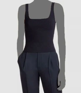 $246 Vince Women's Blue Square Neck Tank Top Size XS - Picture 1 of 3