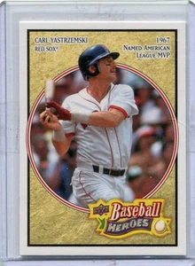 2008 Upper Deck Card HEROES Carl Yastrzenski Boston Red Sox NR Mint # 33 - Picture 1 of 1