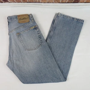Pantalones de mezclilla para hombre Levi Strauss talla W 30 x L 30 ajuste regular pierna recta angustiada - Imagen 1 de 7