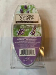 Yankee Candle Lovely Lavender Home Inspiration Fragranced Warmer Wax Melts 2.6oz - Picture 1 of 2