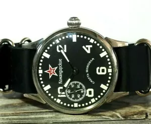Komandirskie Watch 40 mm Vintage USSR Death to Spies Limited Edition Marriage - Picture 1 of 12