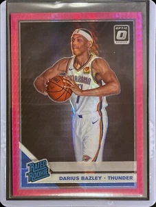 Darius Bazley - Rated Rookie - 2019-20 Donruss Optic - Pink Prizm #156 - Bild 1 von 1