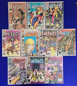 Marvel's The New Mutants Lot Of 10 Comic Books numbers 41 through 50 - Picture 1 of 4