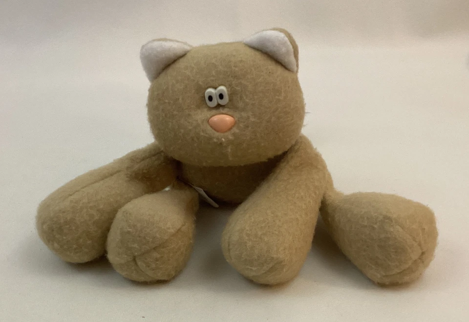 Hallmark Sewn Plush Callie Stuffed Cat Playful Floppy Friend 5 inch Vintage - Image 1 of 4